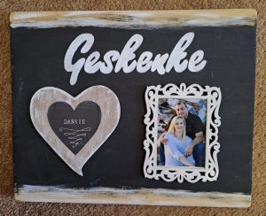 Rustic Wooden Decor signs x3