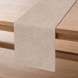 Light brown hessian runners x9