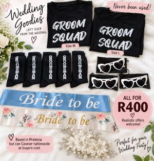 Wedding goodies
